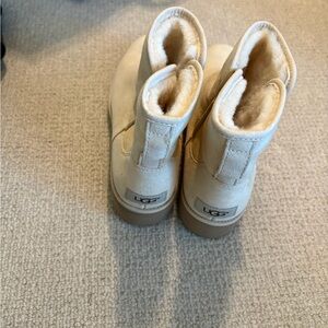 UGG Cream Winter Boots